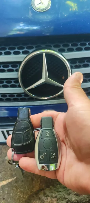 Copiere cheie Mercedes W203 transponder ID46
