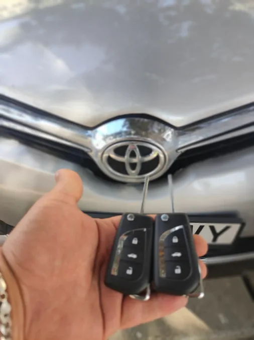 Chei pierdute Toyota Auris 2018 — refacere completă