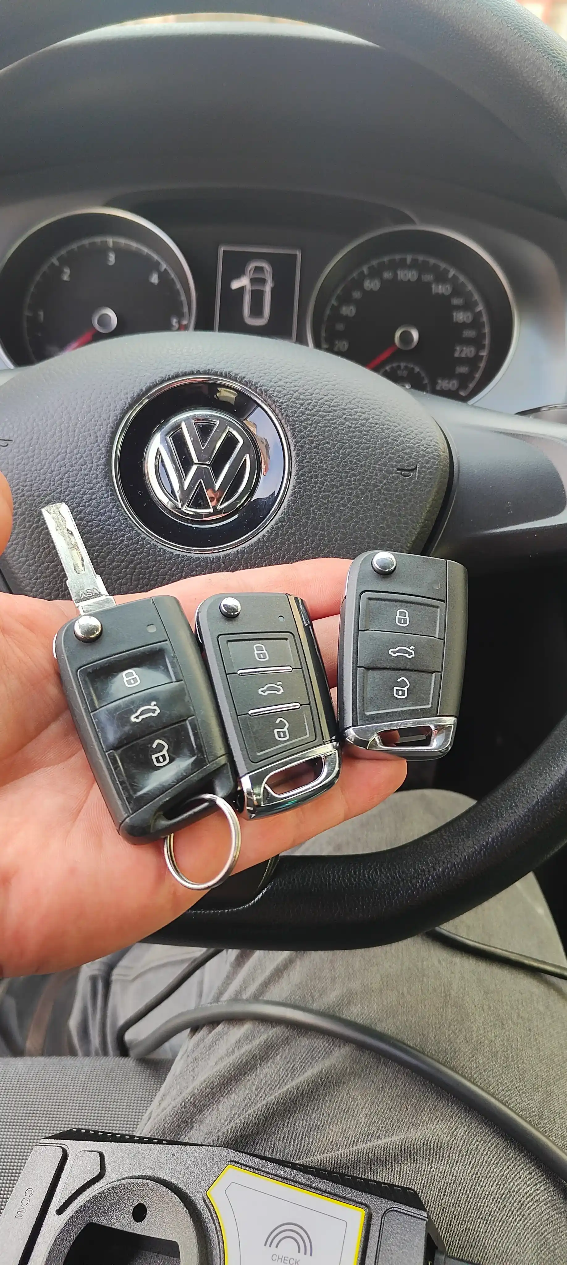 Adăugare cheie VW Golf 7 MQB